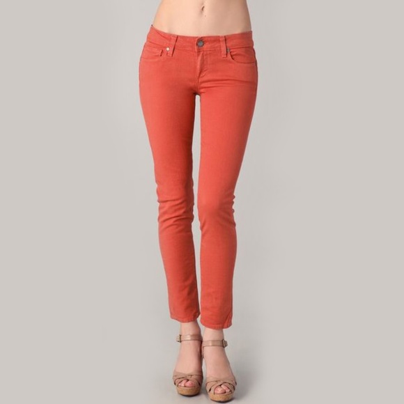 PAIGE Mid Rise Ankle Skinny "Skyline Peg" Jeans - Picture 2 of 14